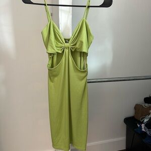 Princess Polly Sage Green Marissa Mini Dress